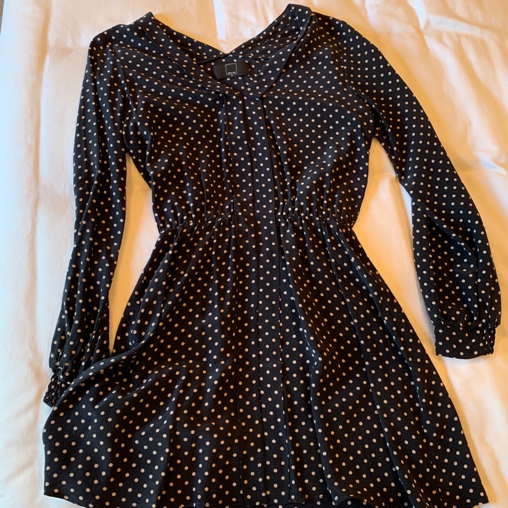 Dolce Vita Silk polka dot dress
